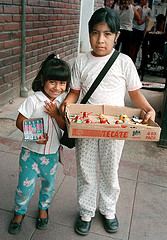 "Chicklet girls, Nogales, Son., Mexico"  Rick Soloway, photo