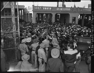 Braceros at Mexicali, 1954 (Wikimedia Commons)