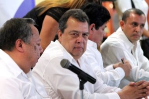 Governor Ángel Aguirre. Photo by José Luis de la Cruz/Proceso